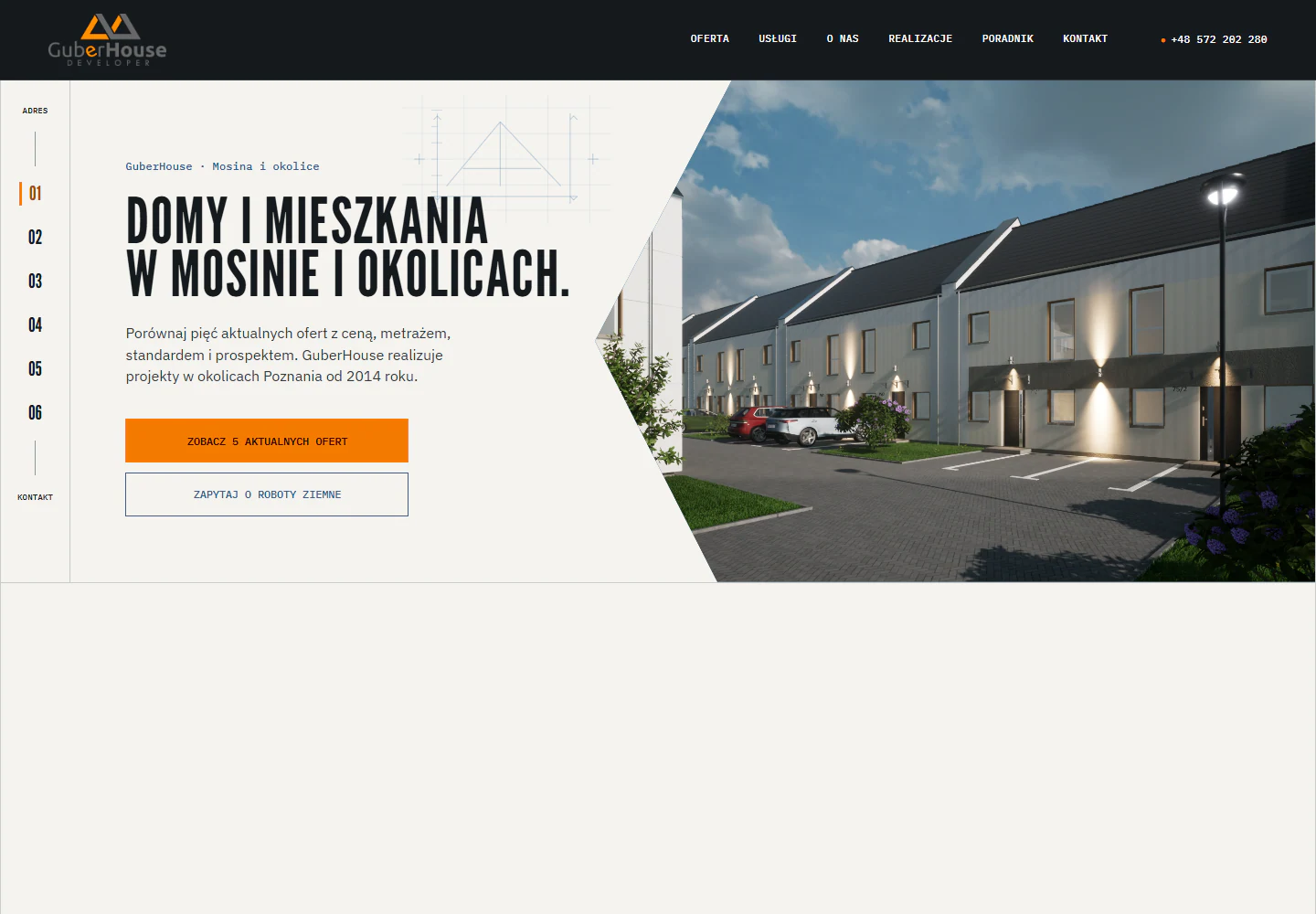 Niezależna propozycja strony GuberHouse